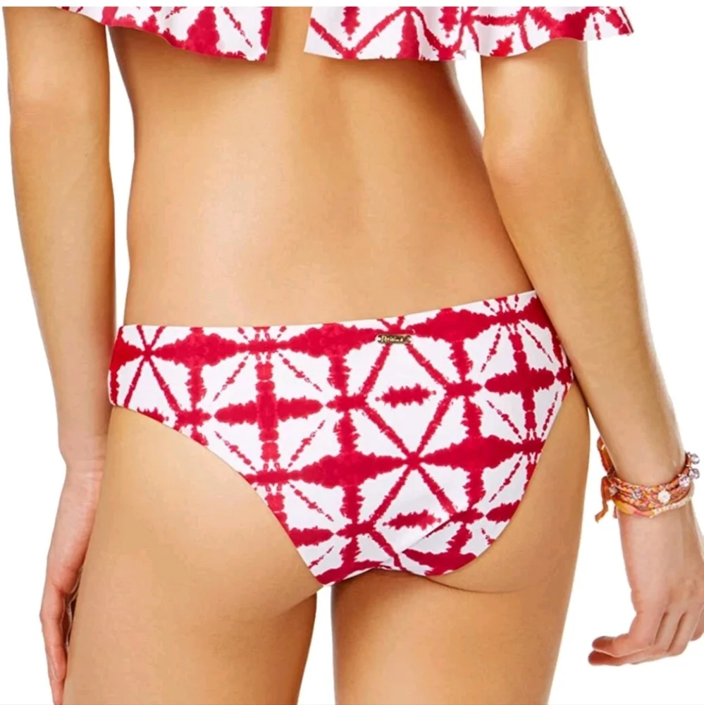 Raisins Dark Red and White Bikini Set NEW with Tags - Picture 2 of 11